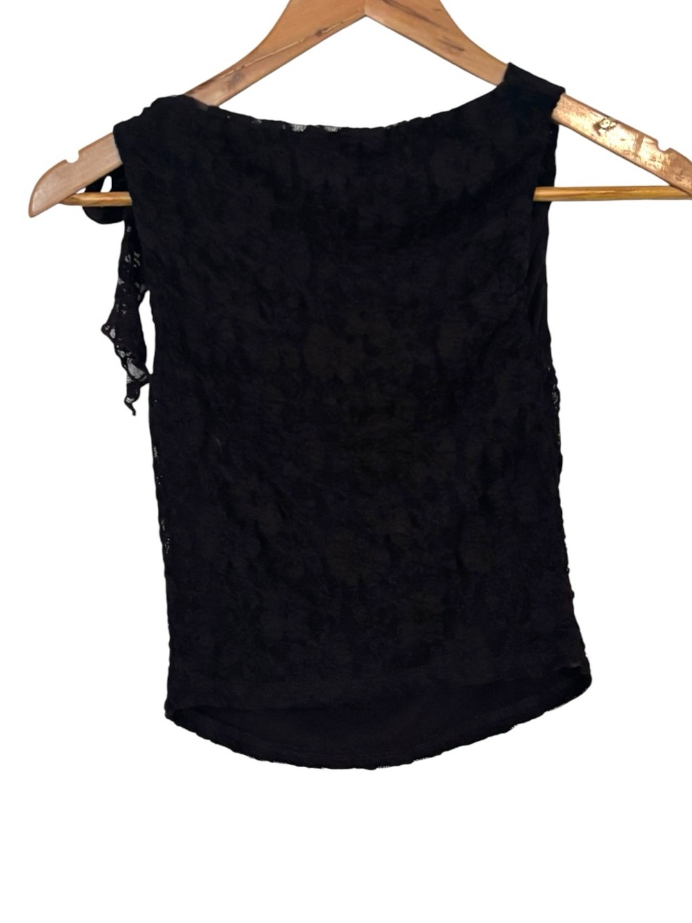 Bershka Ruffle Lace Top - Picture 3 of 4
